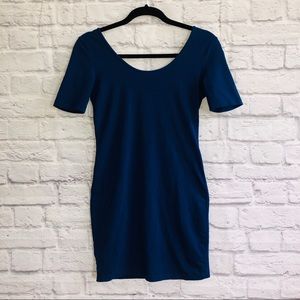 Forever 21 Navy Blue Bodycon Mini Dress